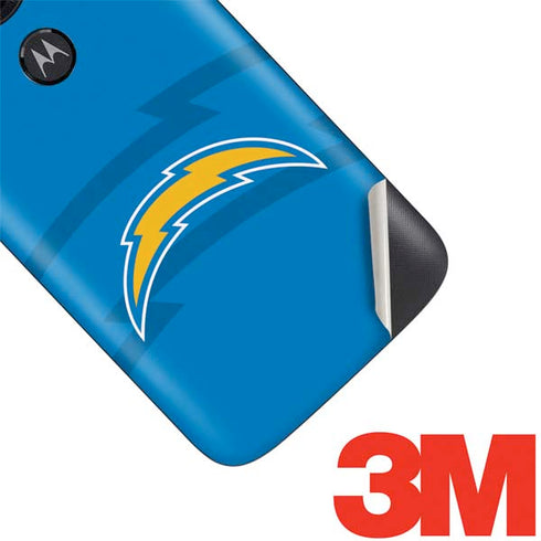 NFL Los Angeles Chargers Double Vision Moto E5 Play Skin
